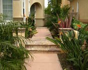 Entryway Stonework with Steps and Pillars in Del Mar
               border=